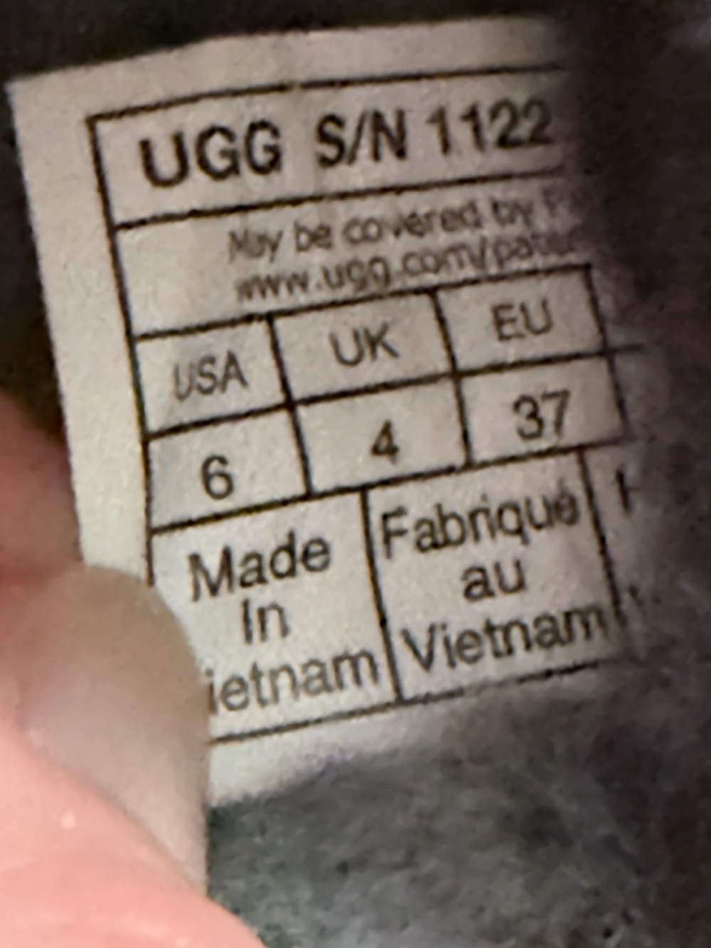 Price drop!! UGG Women's Gray Suede Shearling Slip-On Slippers - Picture 8 of 10